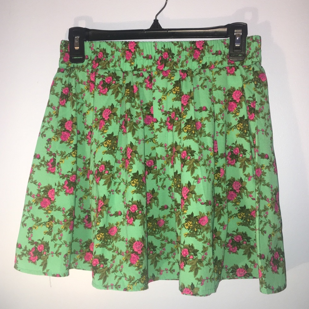 Forever 21 Floral Print Skirt